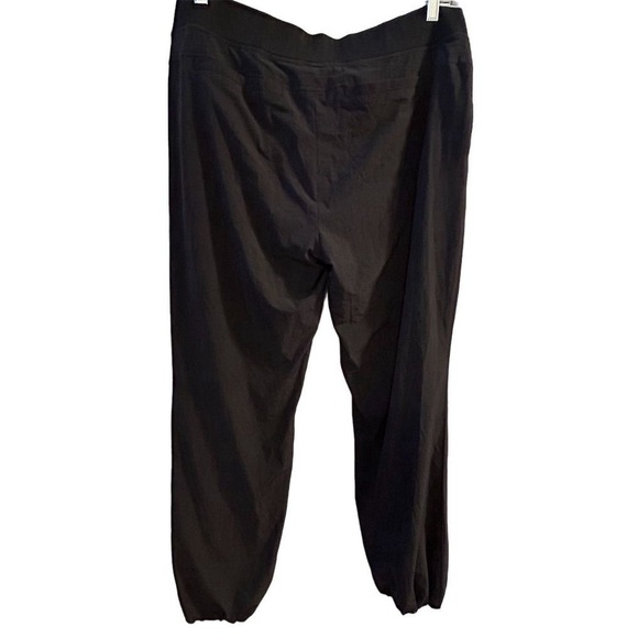 Athleta Women's Black Joggers Size 16 High-Waisted fully Lined Pants - Picture 10 of 16